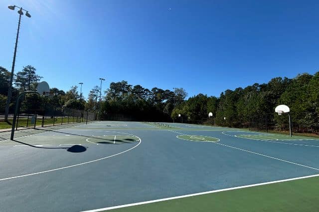 Fowler Park Basketball Courts in Cumming, GA