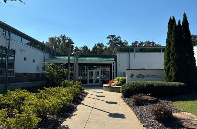 Preston Ridge Community Center entrance