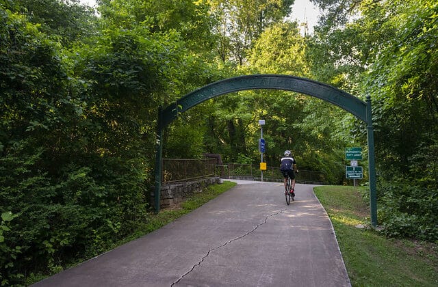 Pathway of Alpharetta's Big Creek Greenway