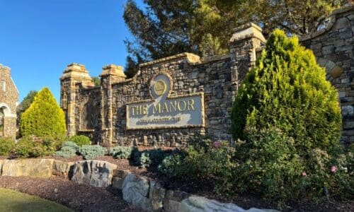 The Manor neighborhood in Alpharetta, Georgia.