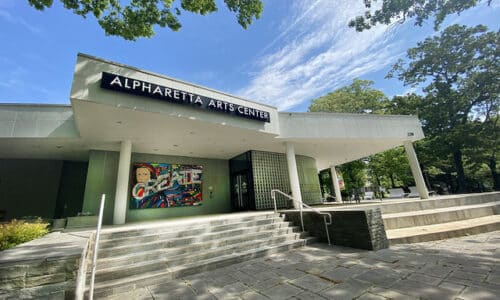 Entrance of the Alpharetta Arts Center