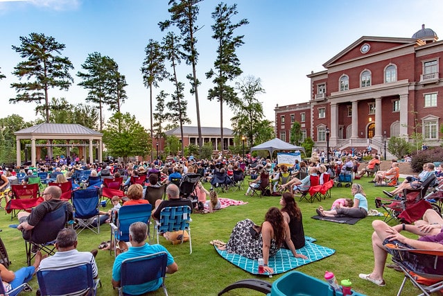 Live event at Brooke Street Park in Downtown Alpharetta