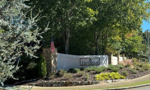 Dunmoor neighborhood in Alpharetta, Georgia