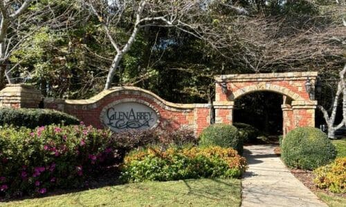 Glen Abbey neighborhood in Alpharetta, Georgia