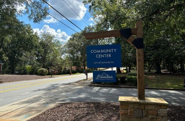 Alpharetta Community Center located in Downtown Alpharetta