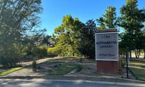 Alpharetta City Library located in Downtown Alpharetta