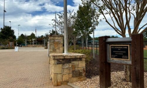 Bell Memorial Park located in Alpharetta, Georgia