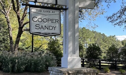 Cooper Sandy neighborhood sign