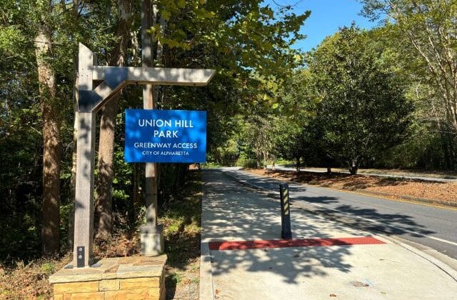 Union Hill Park on Union Hill Road in Alpharetta